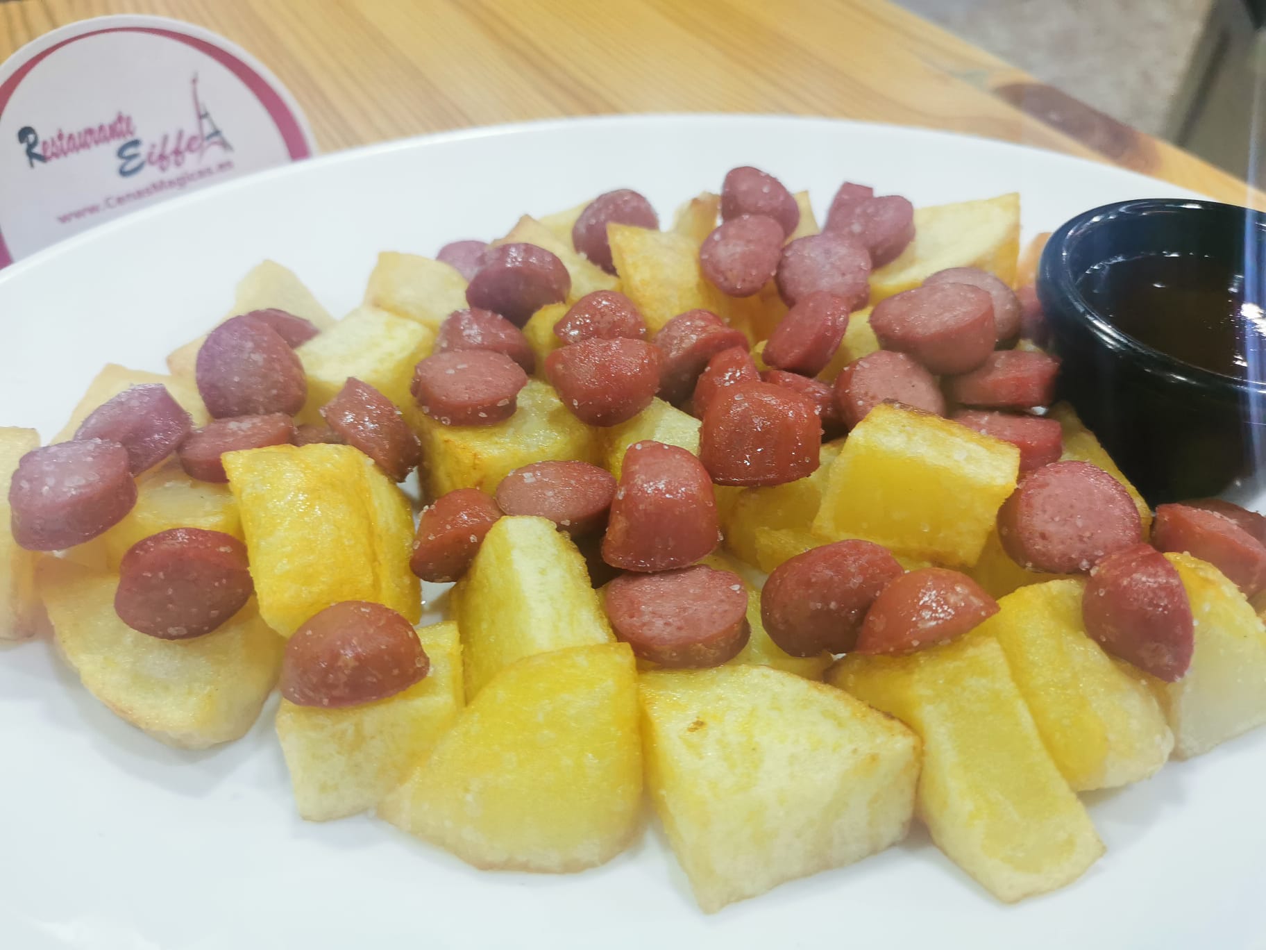 Salchipapas (Sausages & potatoes)